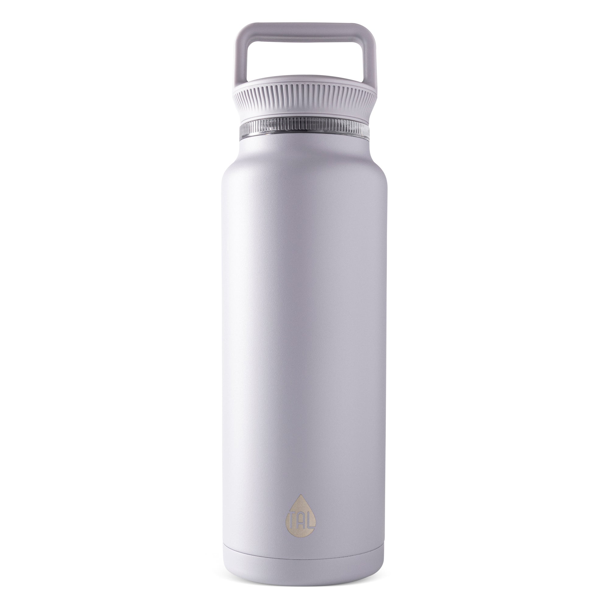 Tal Stainless Steel Everett Water Bottle with Tritan Spout 50oz, Gray Blue