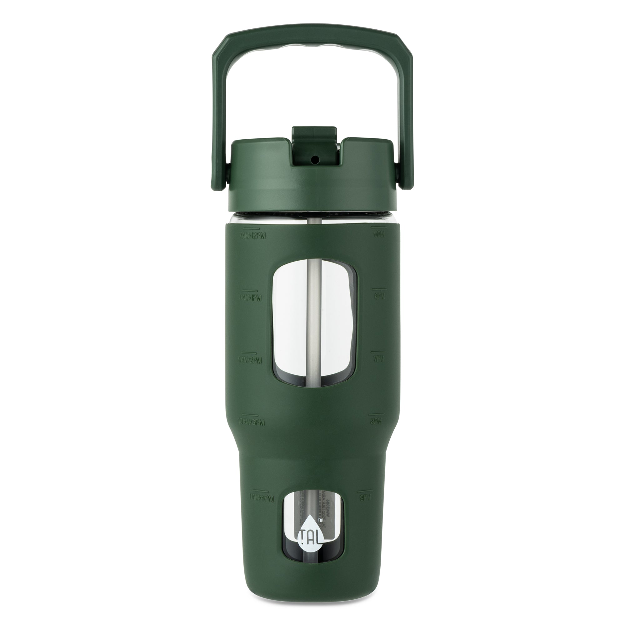 32oz Glass Straw Tumbler