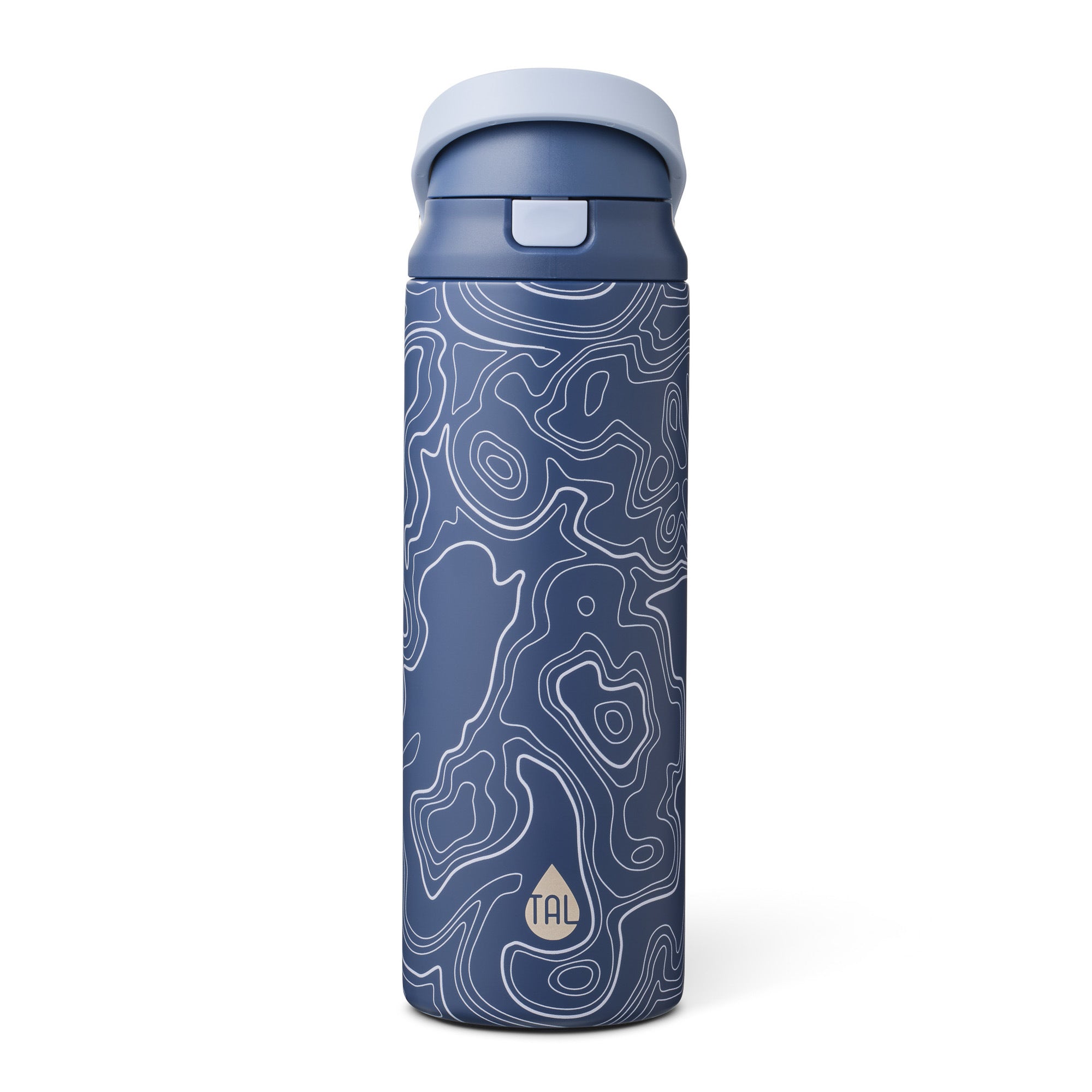 TAL 24oz 2-in-1 Straw and Chug with Push Lid