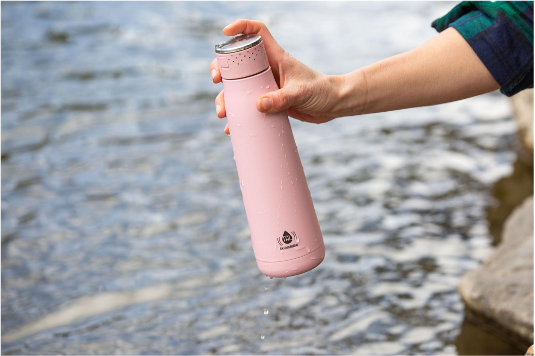 18oz Ultra Bottle Pink (pack of 4)