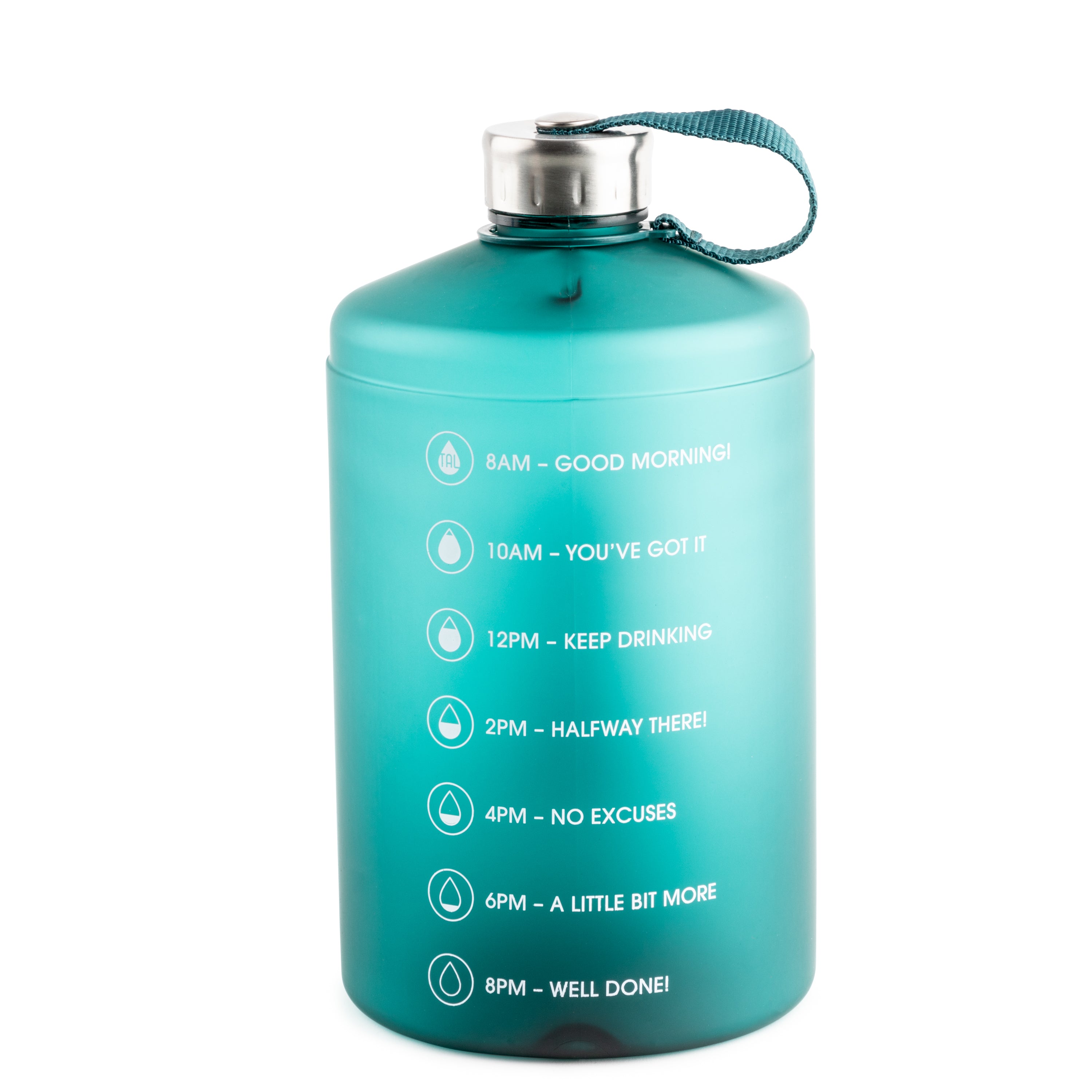 TAL 1 Gallon Motivational Water Bottle - Blue