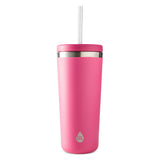 TAL Stainless Steel Ranger Tumbler with Straw 24oz, Pink