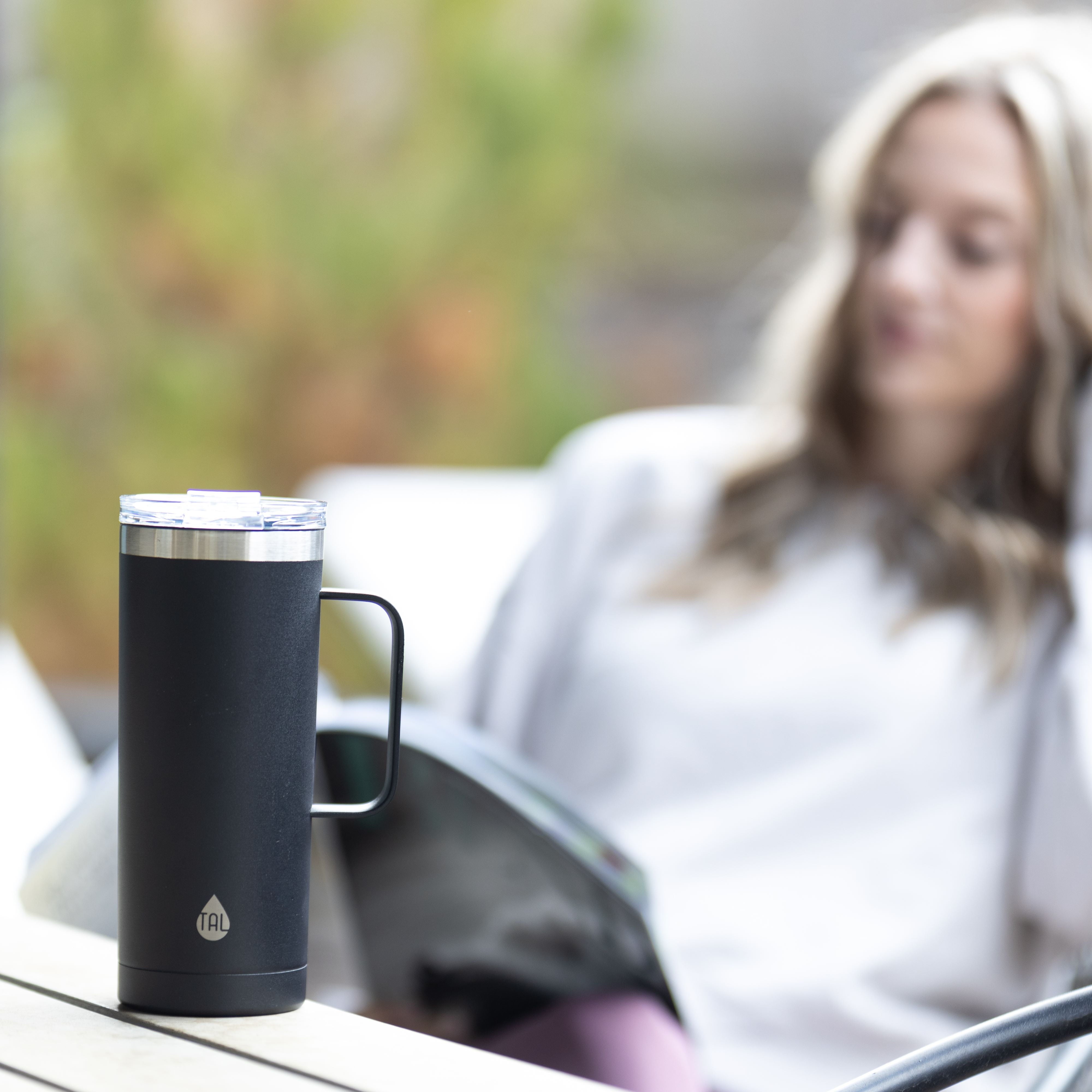 TAL Stainless Steel Mountaineer Mug 20 fl oz, Blue Slate – TAL