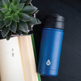 TAL Double Wall Insulated Stainless Steel Ranger Water Bottle 18 fl oz, Navy Blue