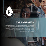 TAL Stainless Steel Coolie Tumbler 24 fl oz, Black White