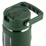 TAL 32oz Glass Straw Tumbler, Green