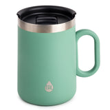 TAL Stainless Steel Brew Coffee Mug 15 fl oz, Sage