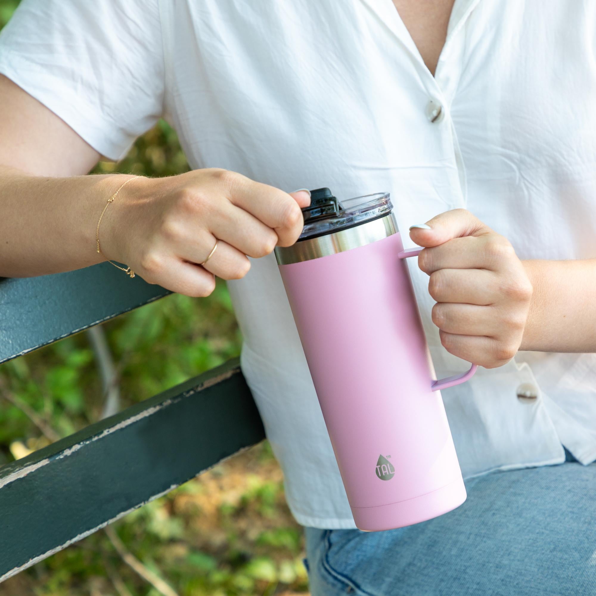 TAL Stainless Steel Mountaineer Mug 20 fl oz, Pink – TAL™ Hydration