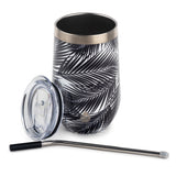 TAL Stainless Steel Wine Tumbler 16oz, Palm