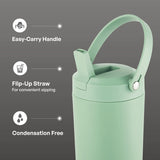 TAL Stainless Steel Hudson Tumbler with Flip-Up Straw 30oz, Sage