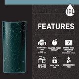 TAL Stainless Steel Mountaineer Mug 20oz, Light Pink