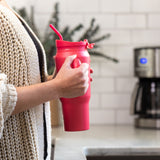 TAL Stainless Steel Basin Travel Mug 30 oz, Pink