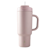 TAL Stainless Steel Hudson Tumbler with Straw 40oz, Mauve