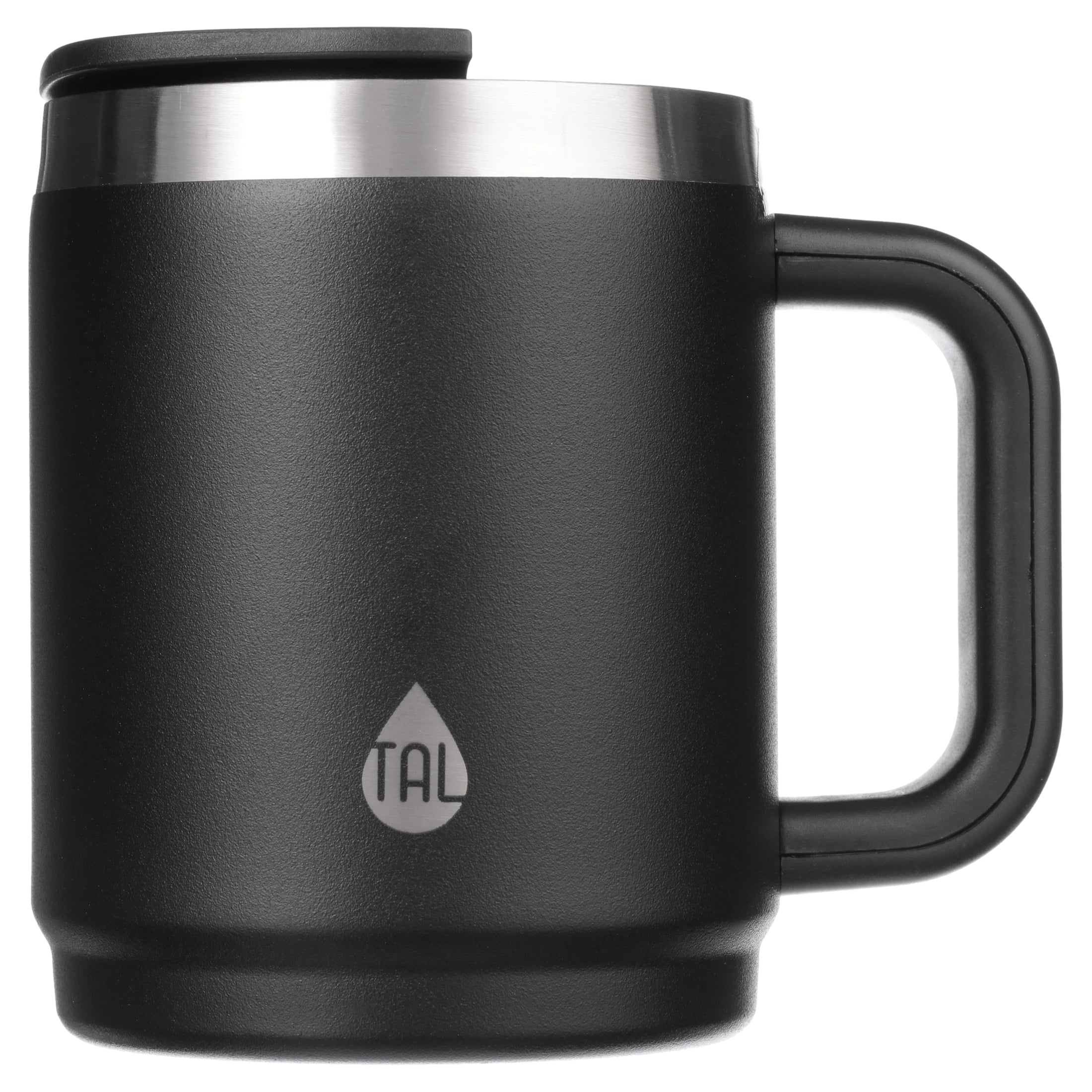 TAL Stainless Steel Boulder Coffee Mug 14oz, Black – TAL™ Hydration