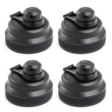 4-Piece Replacement Lid Set for Zeus Bottle Collection