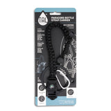 Paracord Bottle Strap Carrier Black