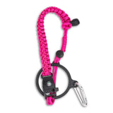Paracord Bottle Strap Carrier Pink