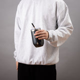 16oz Wine Tumbler - Black Shimmer