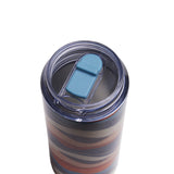 TAL Stainless Steel Tall Boy Tumbler with Sliding Splash Proof Lid 18oz, Wave