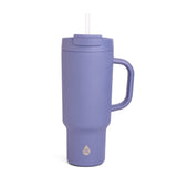 TAL Stainless Steel Hudson Tumbler with Straw 40 fl oz, Purple