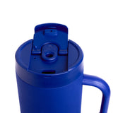 TAL Stainless Steel Hudson Tumbler with Straw 40 fl oz, Electric Blue