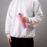 TAL Stainless Steel Cruise Tumbler with Easy Sip Straw 25oz, Pink