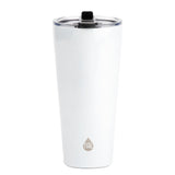 TAL Stainless Steel Cruise Tumbler with Easy Sip Straw 25oz, White Shimmer