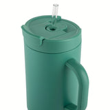 TAL Stainless Steel Hudson Tumbler with Straw 40 fl oz, Green