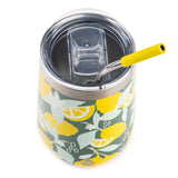 TAL Stainless Steel Wine Tumbler 16oz, Lemon