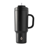 TAL Stainless Steel Hudson Tumbler with Straw 40 fl oz, Black