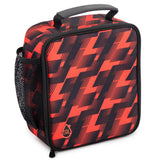 TAL Kids Insulated Reusable Soft Lunch Bag, Red Geo