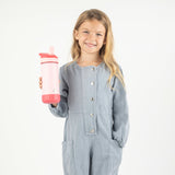 TAL Stainless Steel Ranger Straw Kids Water Bottle 18oz, Pink