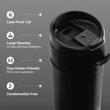 TAL Stainless Steel Ranger Coffee Travel Mug 18 oz, Black