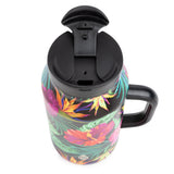 TAL Stainless Steel Basin Tumbler 40 fl oz, Black Tropical
