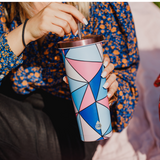 24oz Fashion Tumbler Geo (pack of 4)