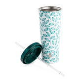 24oz Fashion Tumbler Leaves (pack of 4)