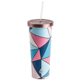 24oz Fashion Tumbler Geo (pack of 4)