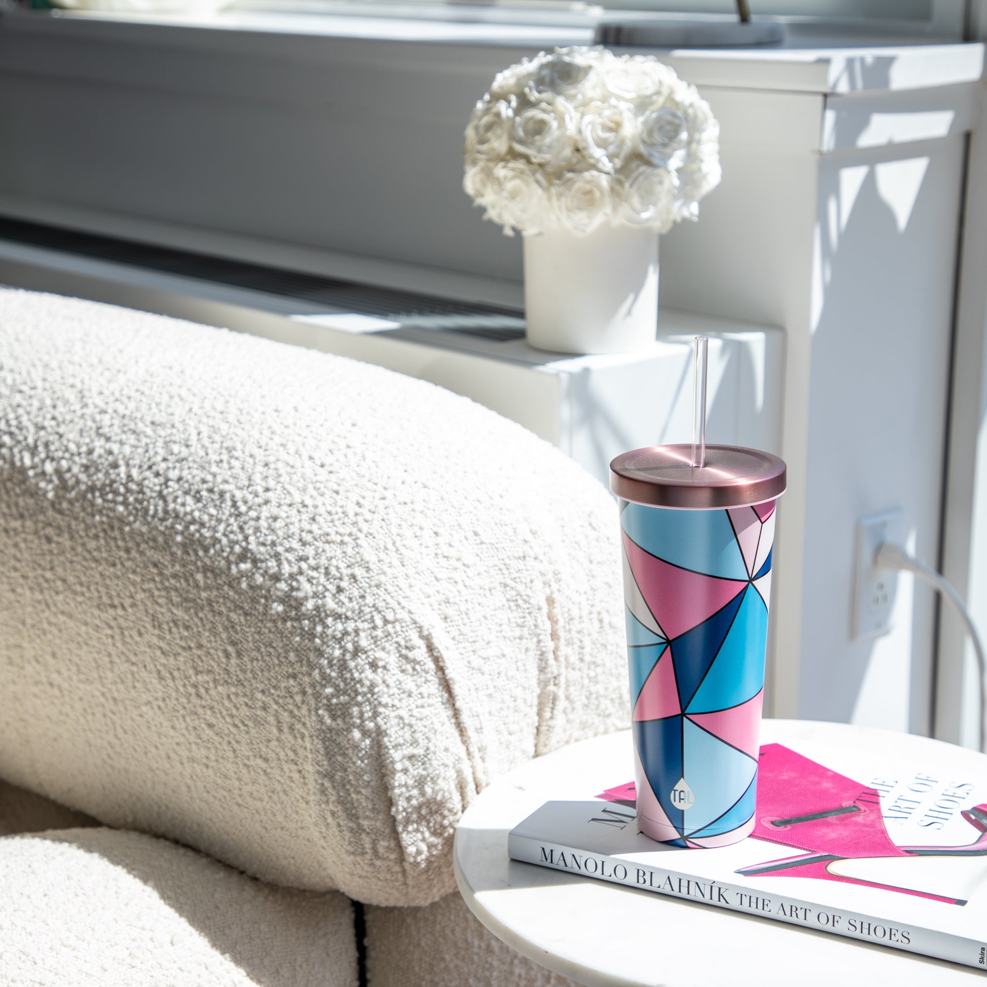 24oz Fashion Tumbler Geo (pack of 4)